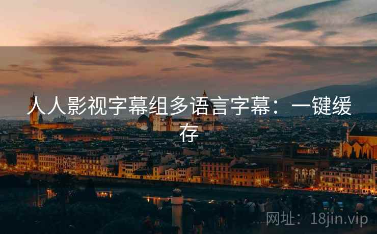 人人影视字幕组多语言字幕：一键缓存