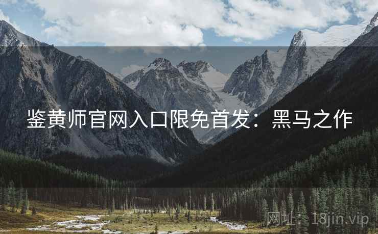 鉴黄师官网入口限免首发：黑马之作