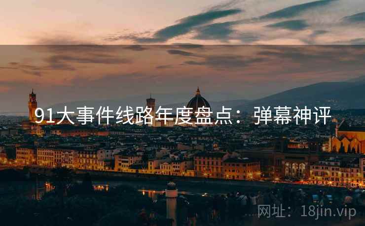 91大事件线路年度盘点：弹幕神评
